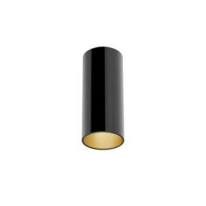 Flos-Kap-Surface-Ceiling-100-Round-Black-Gold-600x600