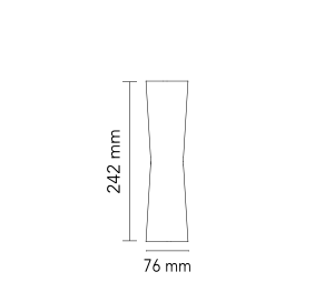 Flos-Pim-Technical-Drawing-Luminaire-Wall-Clessidra