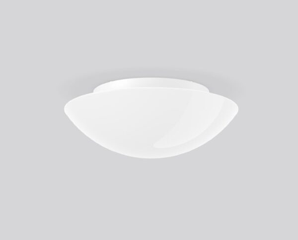Lae/seinavalgusti Flat Basic E27 D-300mm IP44 Triplex klaas valge – RZB ...