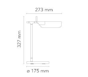 Flos-Tab-T-lauavalgusti-joonis Flos-Tab-T-lauavalgusti-joonis
